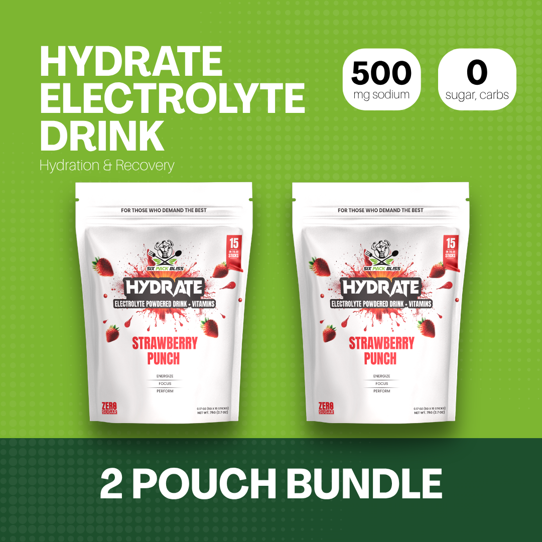 BUNDLE PROMO (2 POUCHES) - Hydrate by Six Pack Bliss